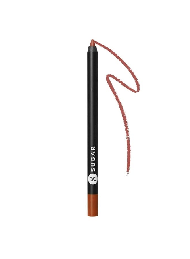 شوجار قلم تحديد الشفاه مات من SUGAR Cosmetics Lipping On The Edge | يدوم حتى 10 ساعات | مقاوم للماء | 1.2 جرام - 02 Wooed By Nude (لون خوخي طبيعي) - Image 1